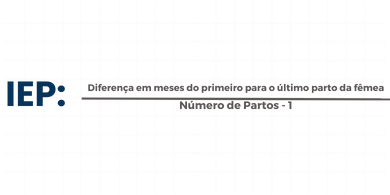 INTERVALO ENTRE PARTOS – IEP